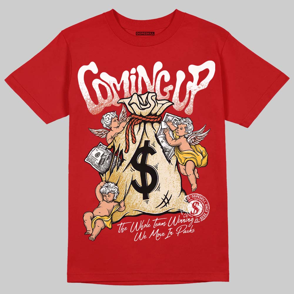 Brick By Brick 4s DopeSkill T-Shirt Money Bag Coming Up Graphic