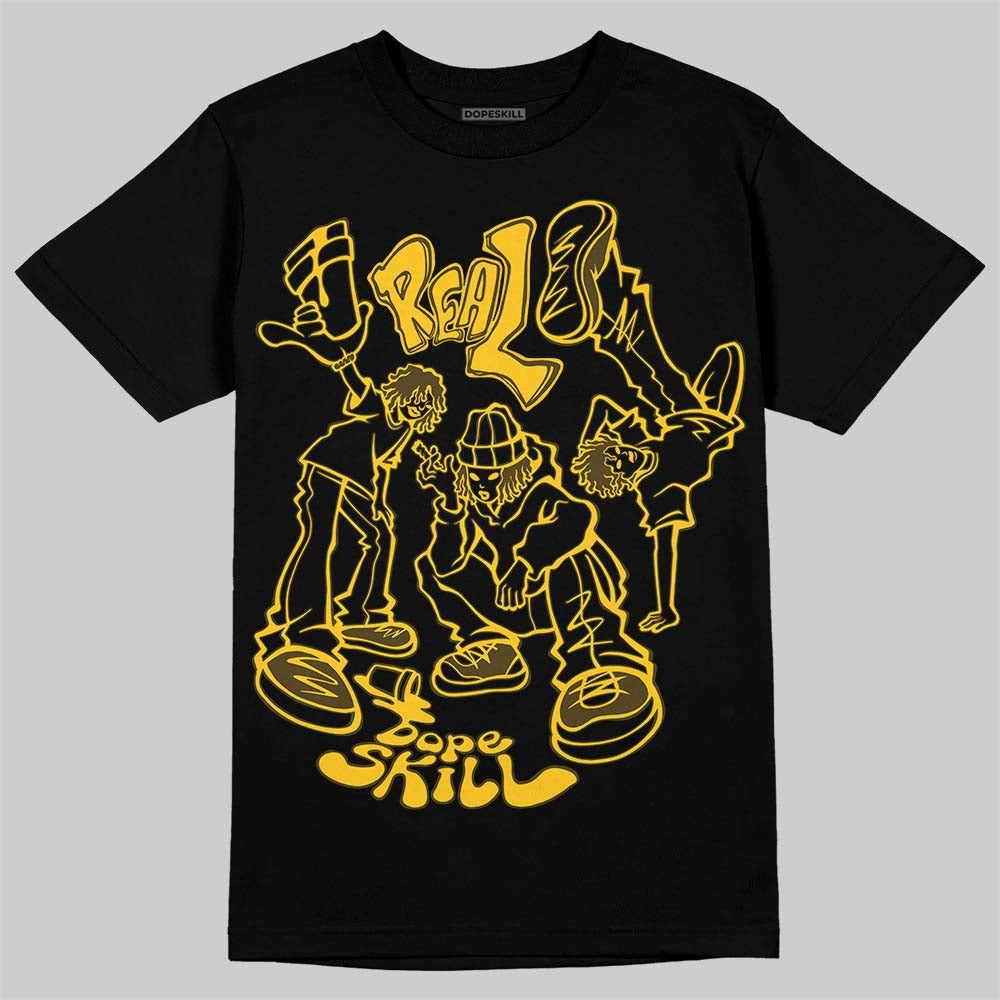 Yellow Collection DopeSkill T-Shirt Real Y2K Players Graphic