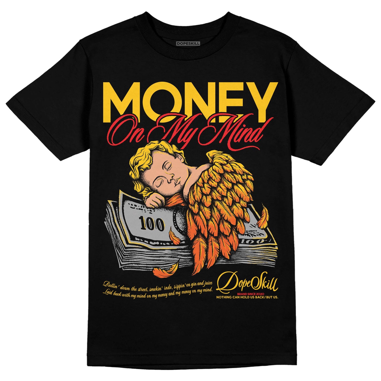 Yellow Collection DopeSkill T-Shirt MOMM Graphic