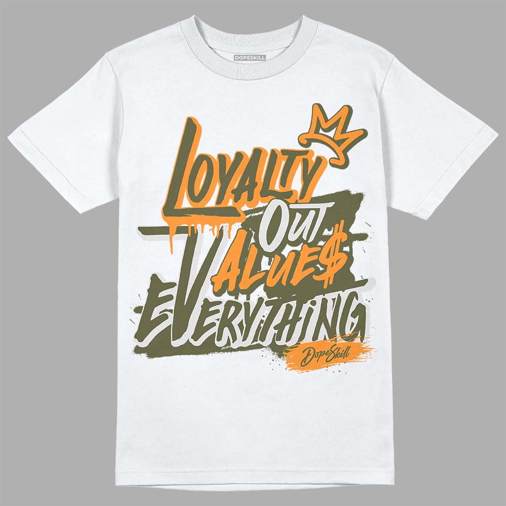 Olive 5s DopeSkill T-Shirt LOVE Graphic