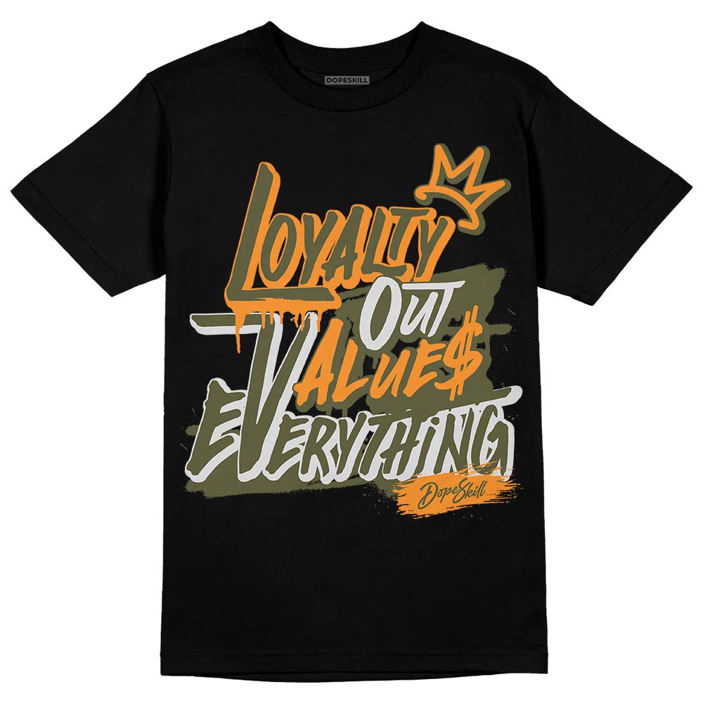 Olive 5s DopeSkill T-Shirt LOVE Graphic
