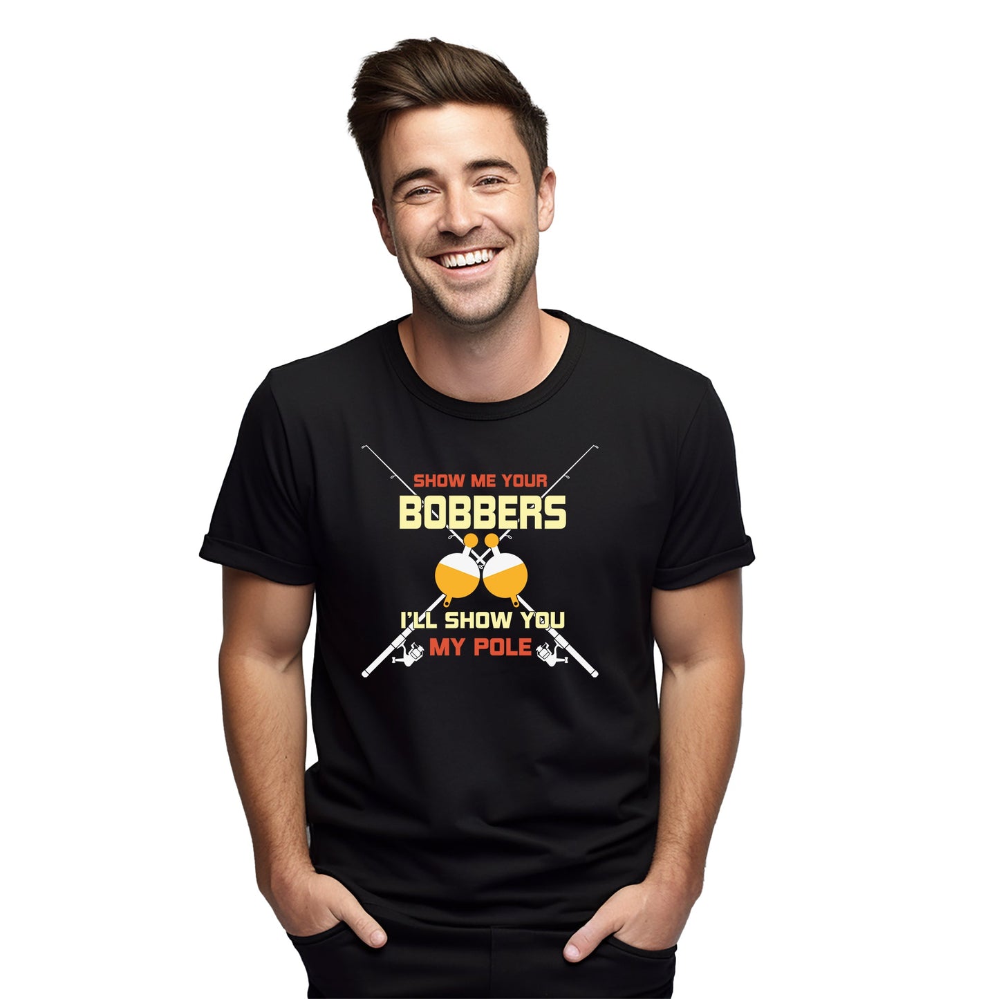 Pegcine 21113006 Fishing Poles T-Shirt