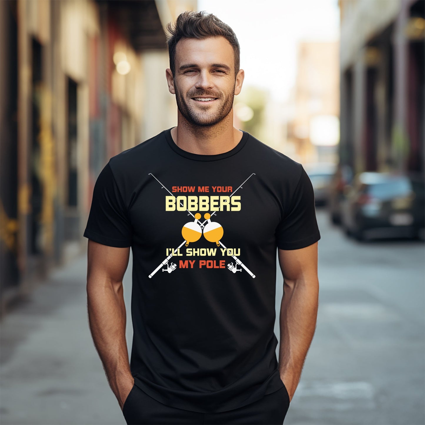 Pegcine 21113006 Fishing Poles T-Shirt