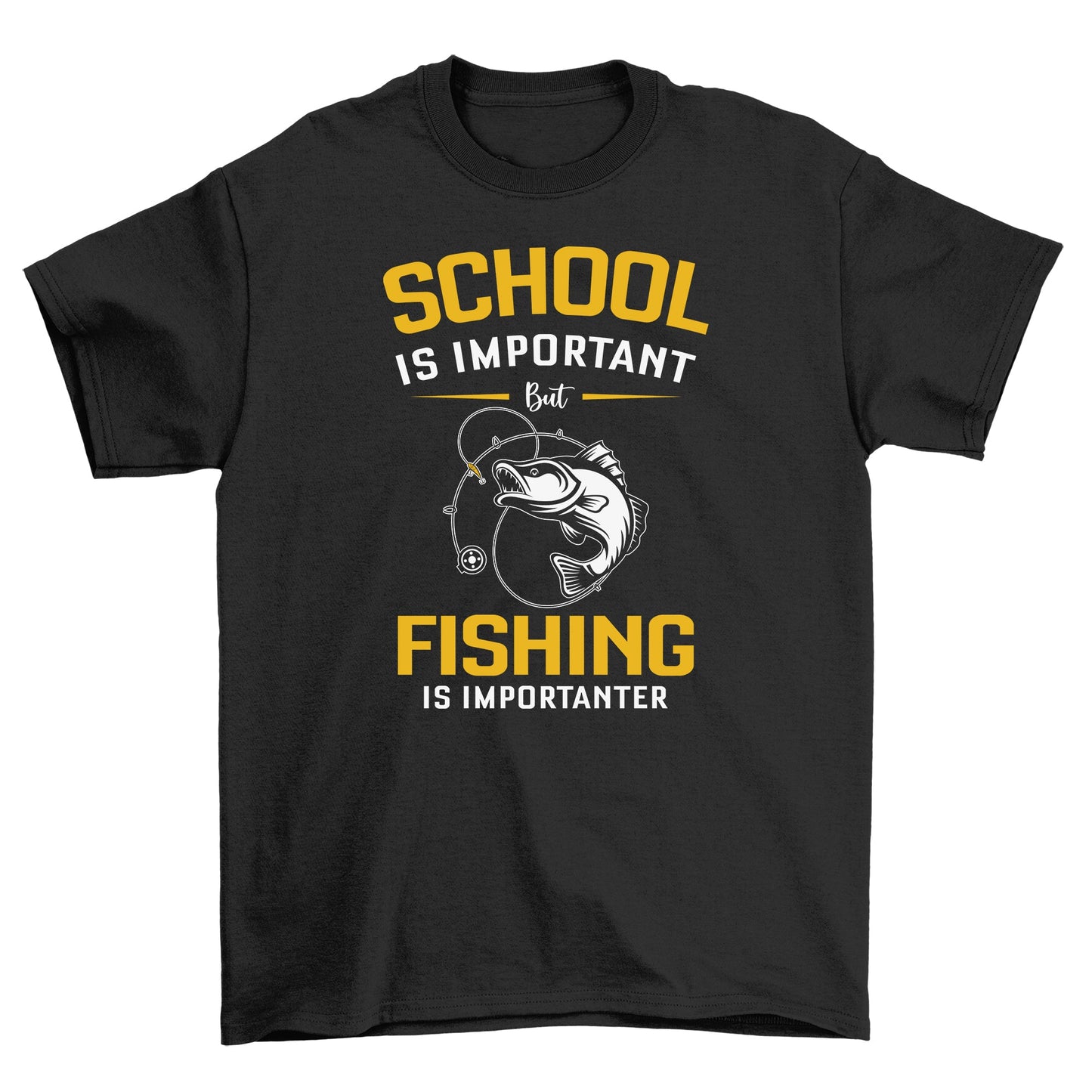 School vs. Fishing The Ultimate T-Shirt