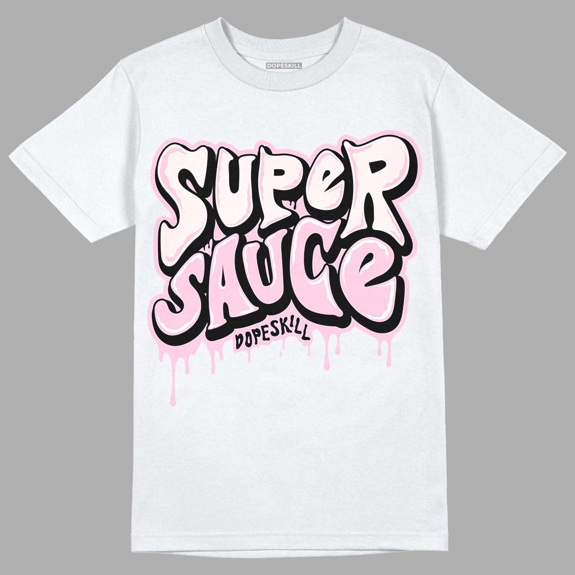 Dunk Low Pink Foam DopeSkill T-Shirt Super Sauce Graphic