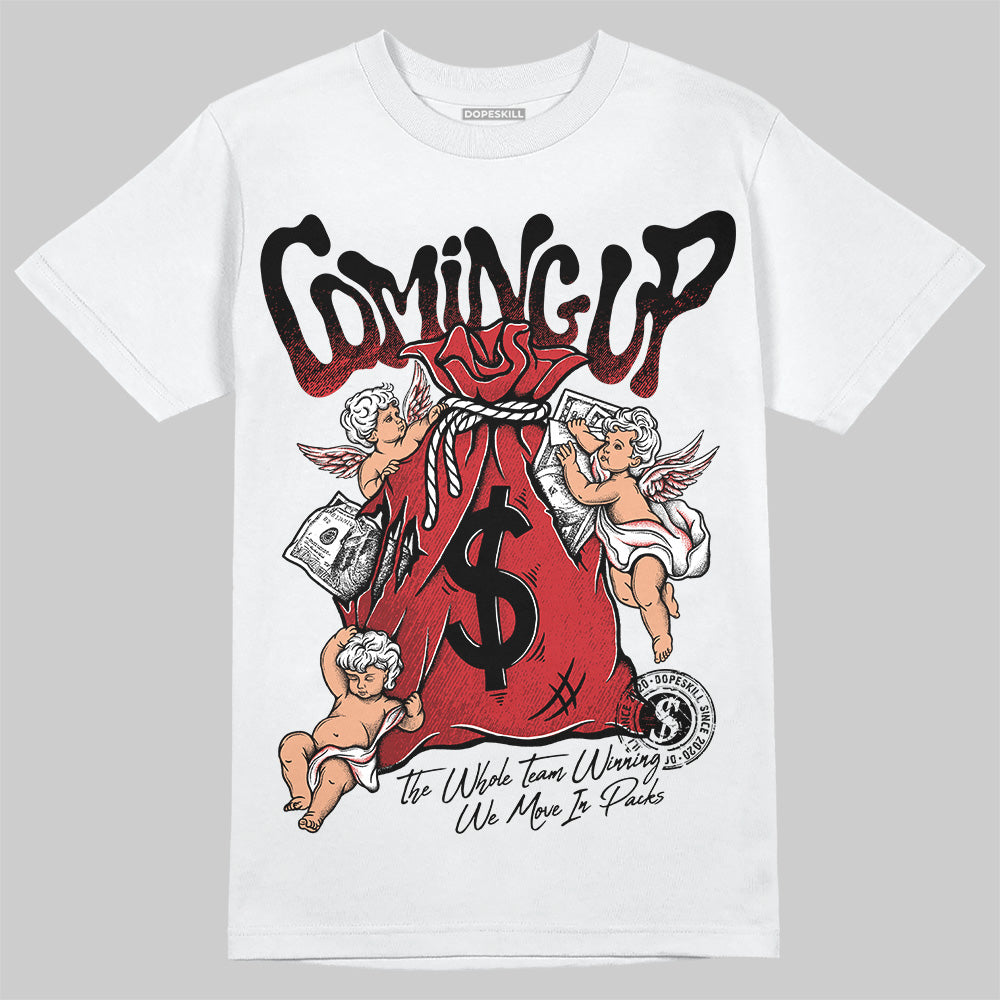 Bred 11s DopeSkill T-Shirt Money Bag Coming Up Graphic