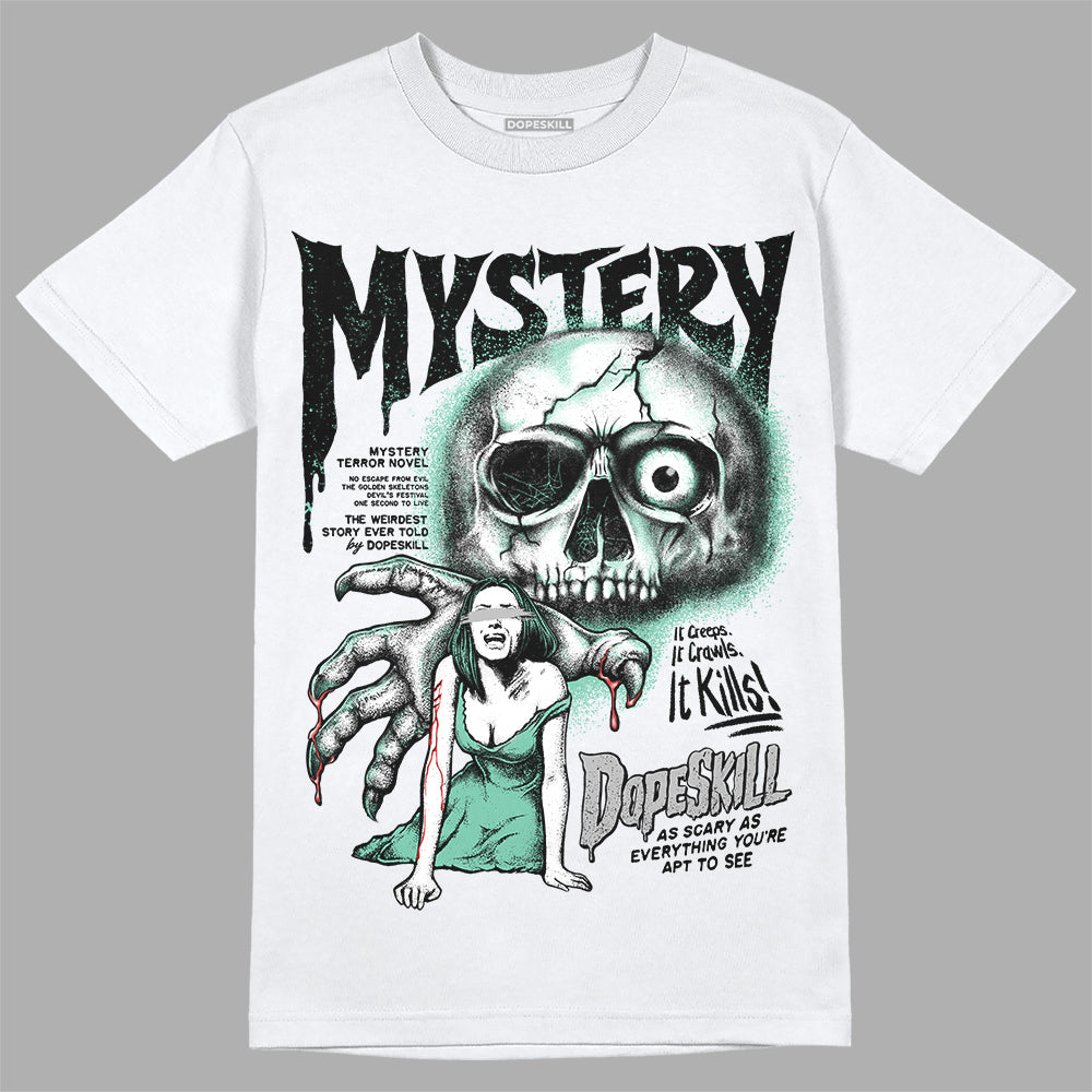 Green Glow 3s DopeSkill T-Shirt Mystery Ghostly Grasp Graphic