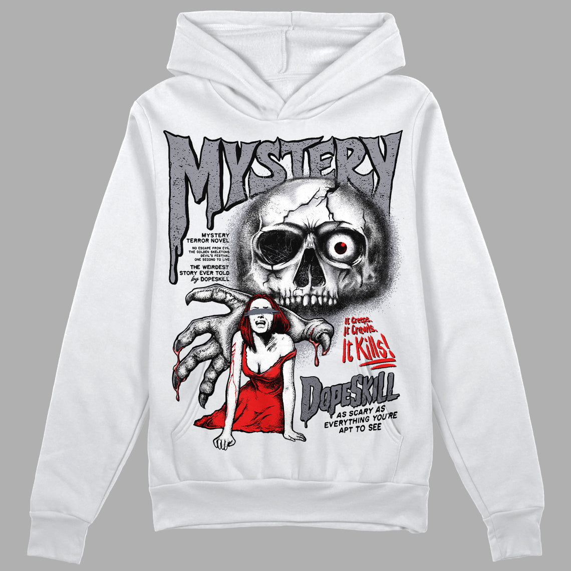 Stealth 14s DopeSkill Hoodie Sweatshirt Mystery Ghostly Grasp Graphic