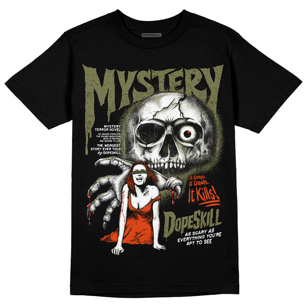 Olive Collection DopeSkill T-Shirt Mystery Ghostly Grasp Graphic