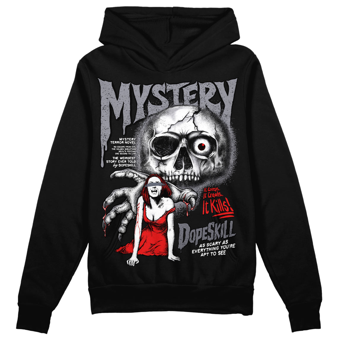Stealth 14s DopeSkill Hoodie Sweatshirt Mystery Ghostly Grasp Graphic
