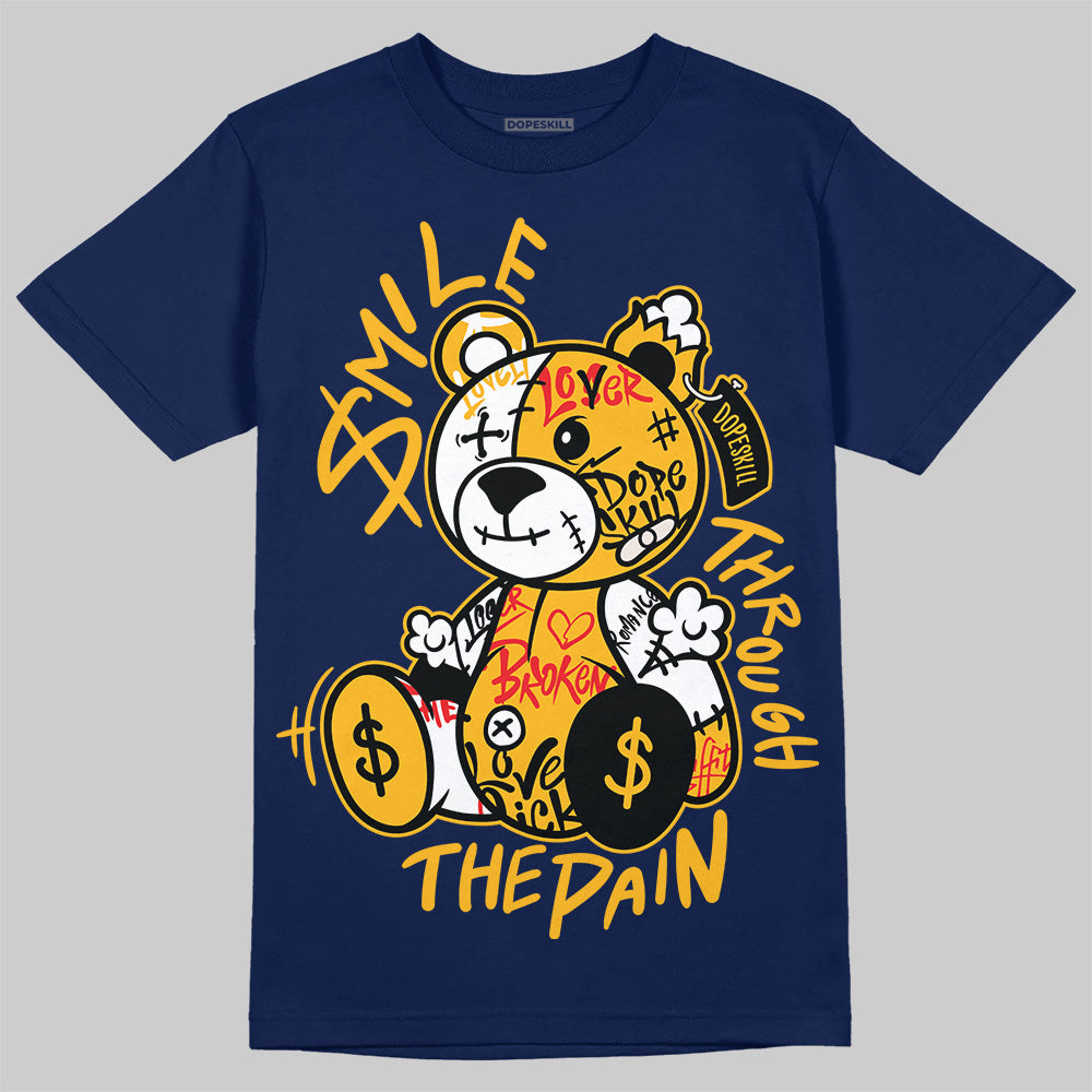 Retro Dunk From Above 4s DopeSkill T-Shirt Smile Through The Pain Graphic