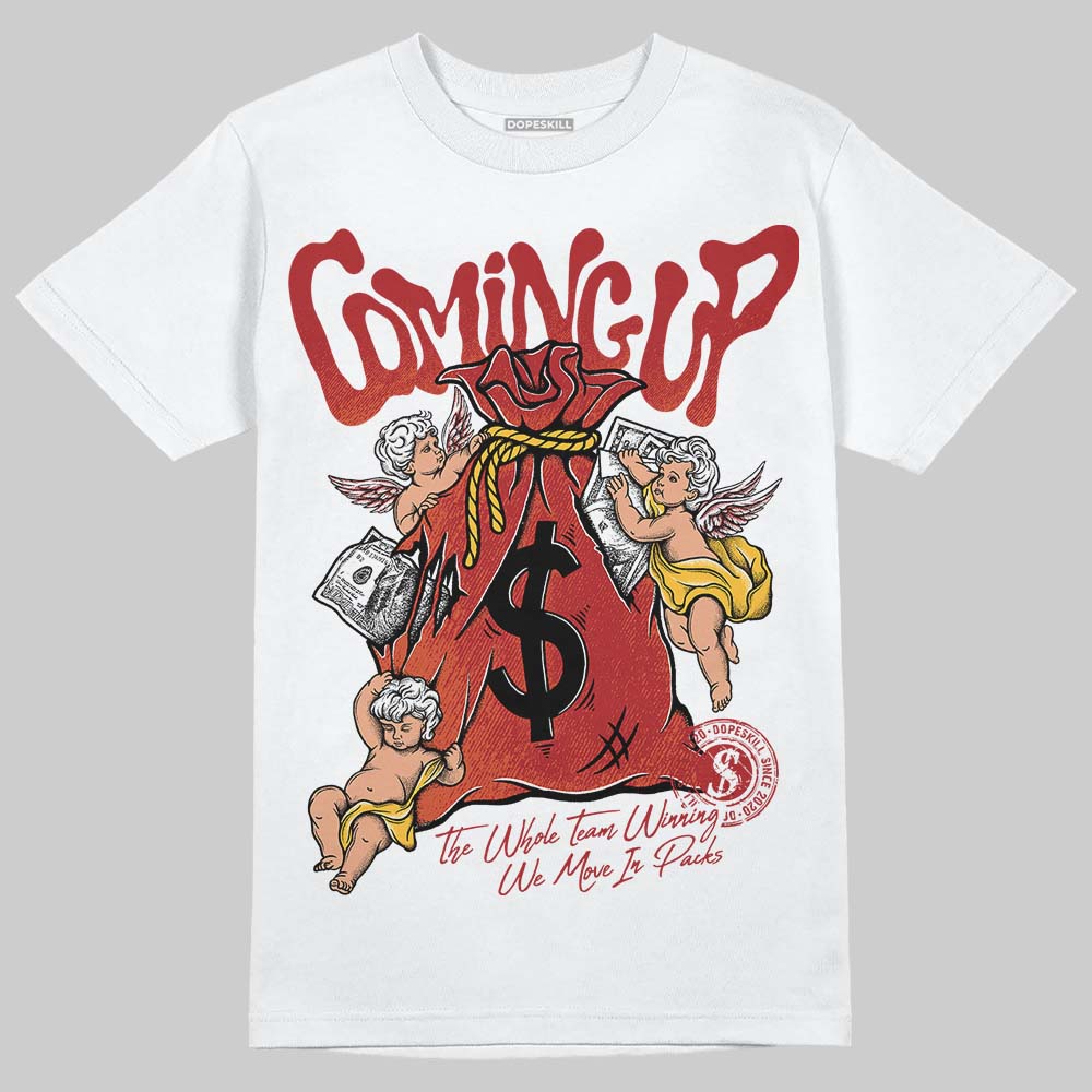 Brick By Brick 4s DopeSkill T-Shirt Money Bag Coming Up Graphic