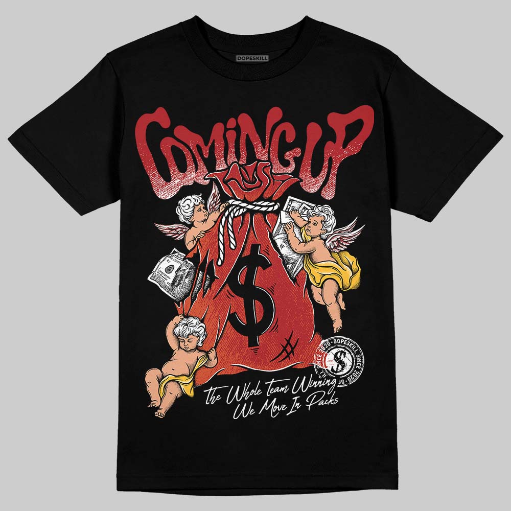 Brick By Brick 4s DopeSkill T-Shirt Money Bag Coming Up Graphic