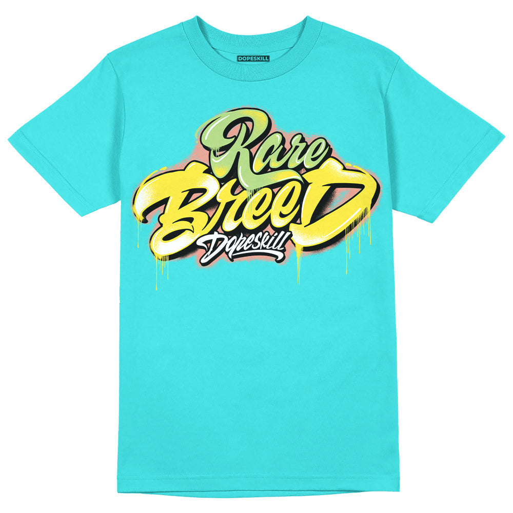 Cyan Burst 9060 DopeSkill Virtual Blue T-Shirt Rare Breed Type Graphic
