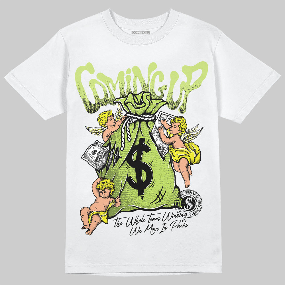 Bright Cactus 13s DopeSkill T-Shirt Money Bag Coming Up Graphic