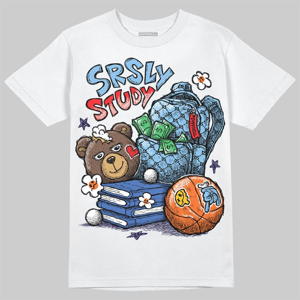 University Blue Collection DopeSkill T-Shirt SRSLY Study Graphic