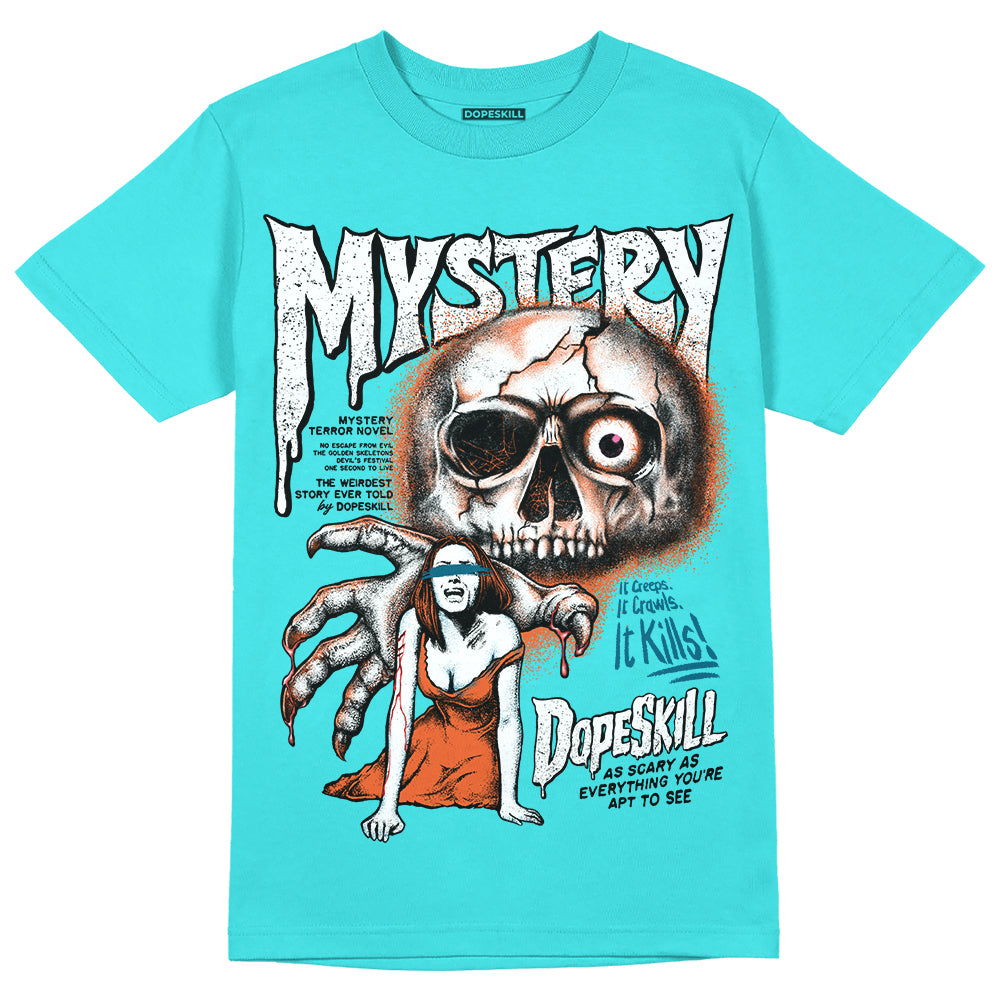 Dunk Dolphins DopeSkill Tahiti Blue T-shirt Mystery Ghostly Grasp Graphic