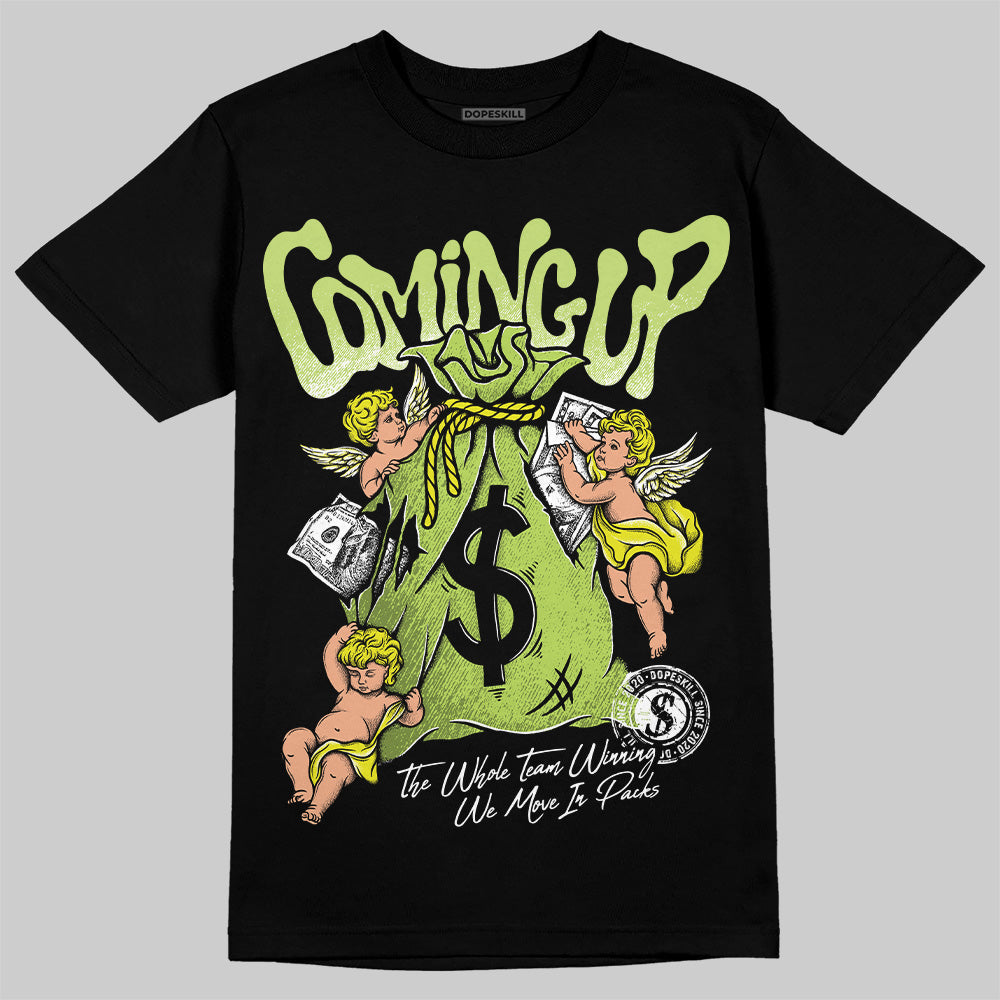 Bright Cactus 13s DopeSkill T-Shirt Money Bag Coming Up Graphic
