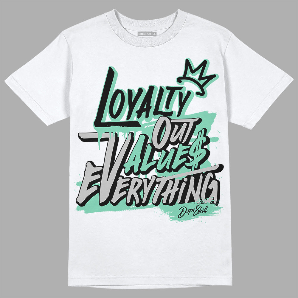 Green Glow 3s DopeSkill T-Shirt LOVE Graphic