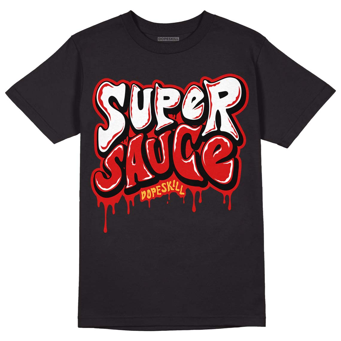Dunk Low Gym Red DopeSkill T-Shirt Super Sauce Graphic