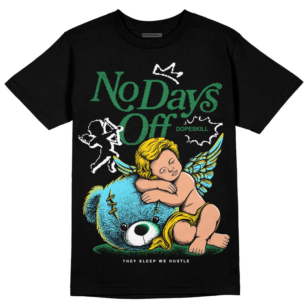 Chunky Dunks DopeSkill T-Shirt New No Days Off Graphic