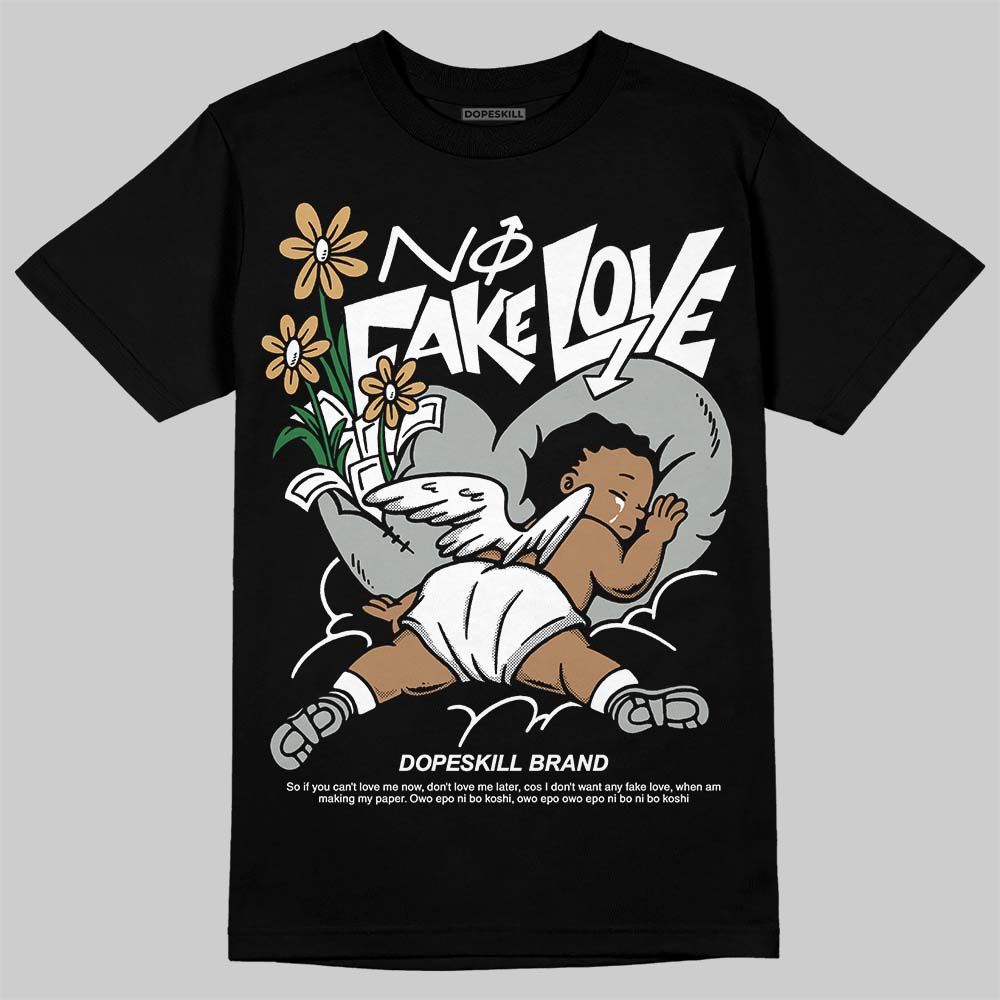 1906R ‚ÄòWhite Gold‚Äô DopeSkill T-Shirt No Fake Love Graphic