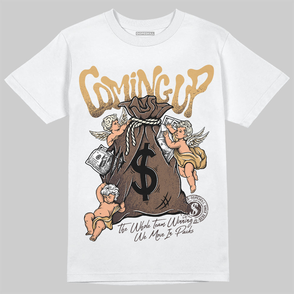 Earth 5s DopeSkill T-Shirt Money Bag Coming Up Graphic