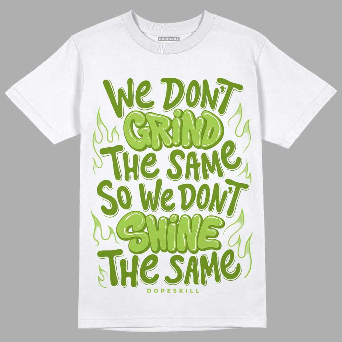 Dunk Low 'Chlorophyll' DopeSkill T-Shirt Grind Shine Graphic