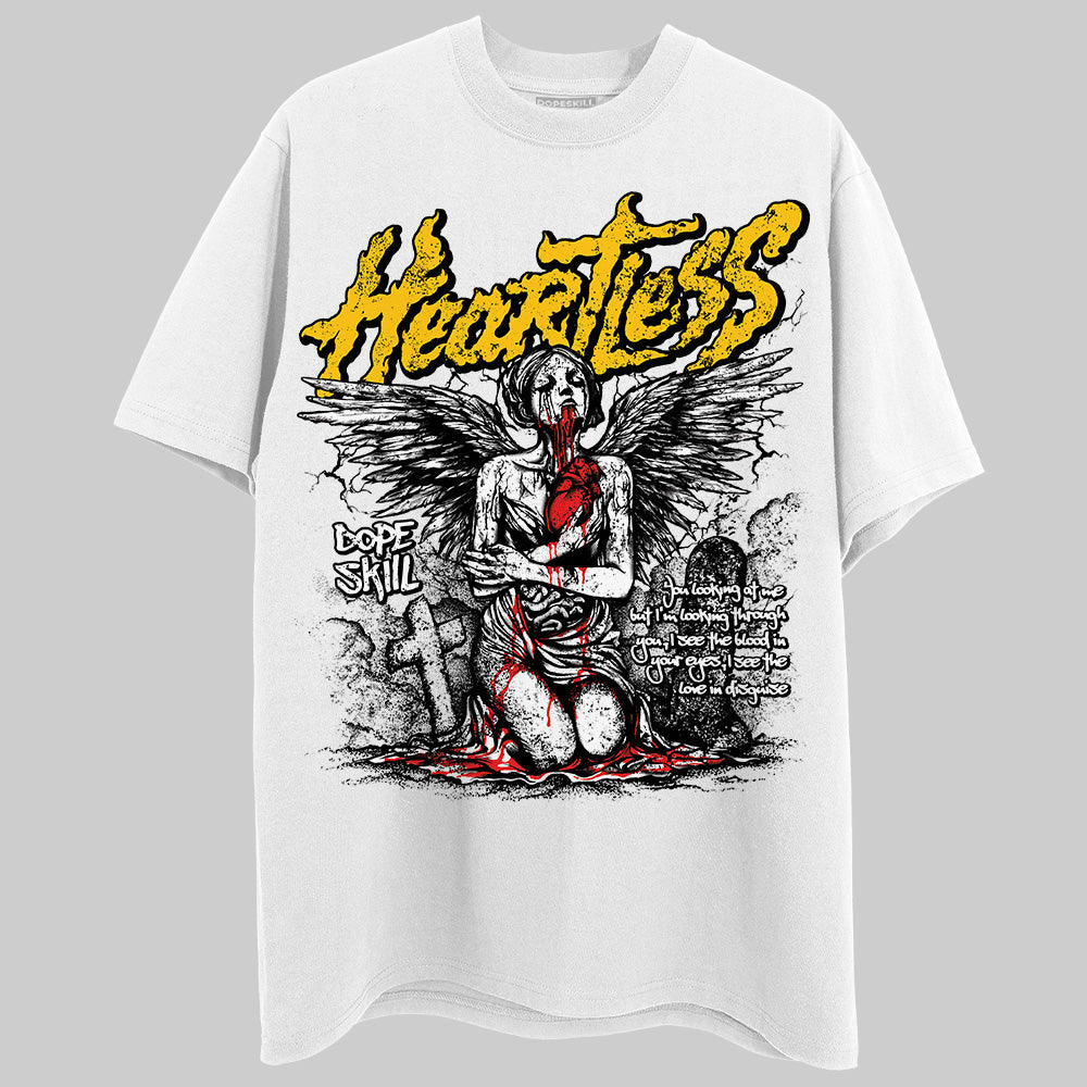 Yellow Collection DopeSkill T-Shirt Heartless Graphic