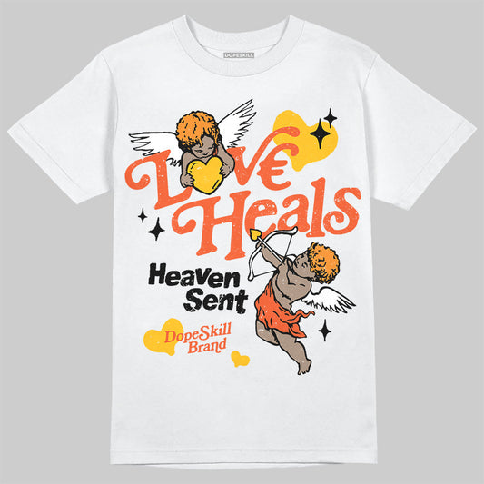 Orange Milk DopeSkill T-Shirt New Love Heals Graphic