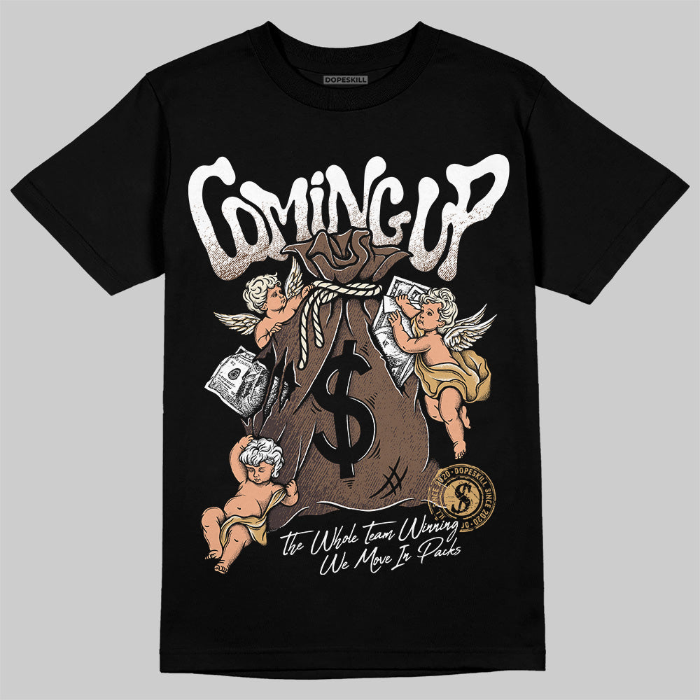 Earth 5s DopeSkill T-Shirt Money Bag Coming Up Graphic