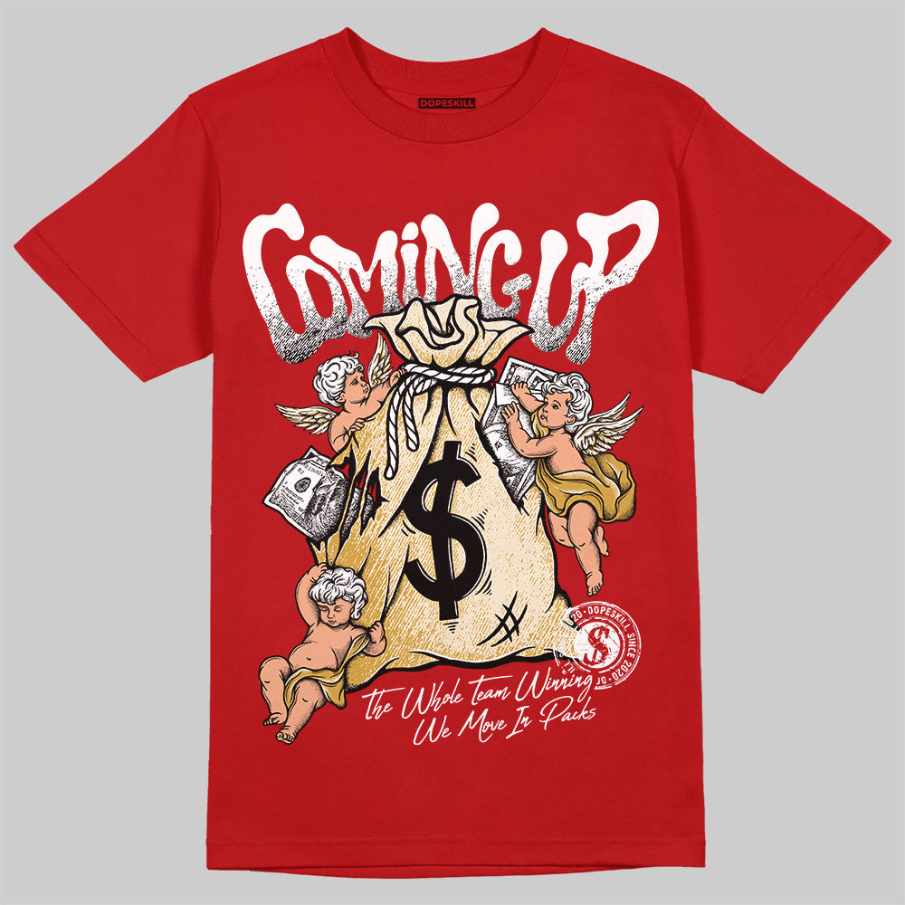 Black Toe Reimagined 1s DopeSkill T-Shirt Money Bag Coming Up Graphic