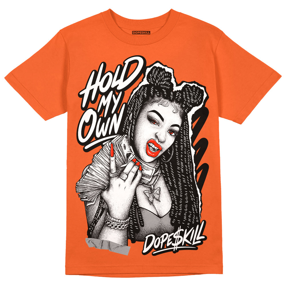 Georgia Peach 3s DopeSkill Orange T-shirt New H.M.O Graphic