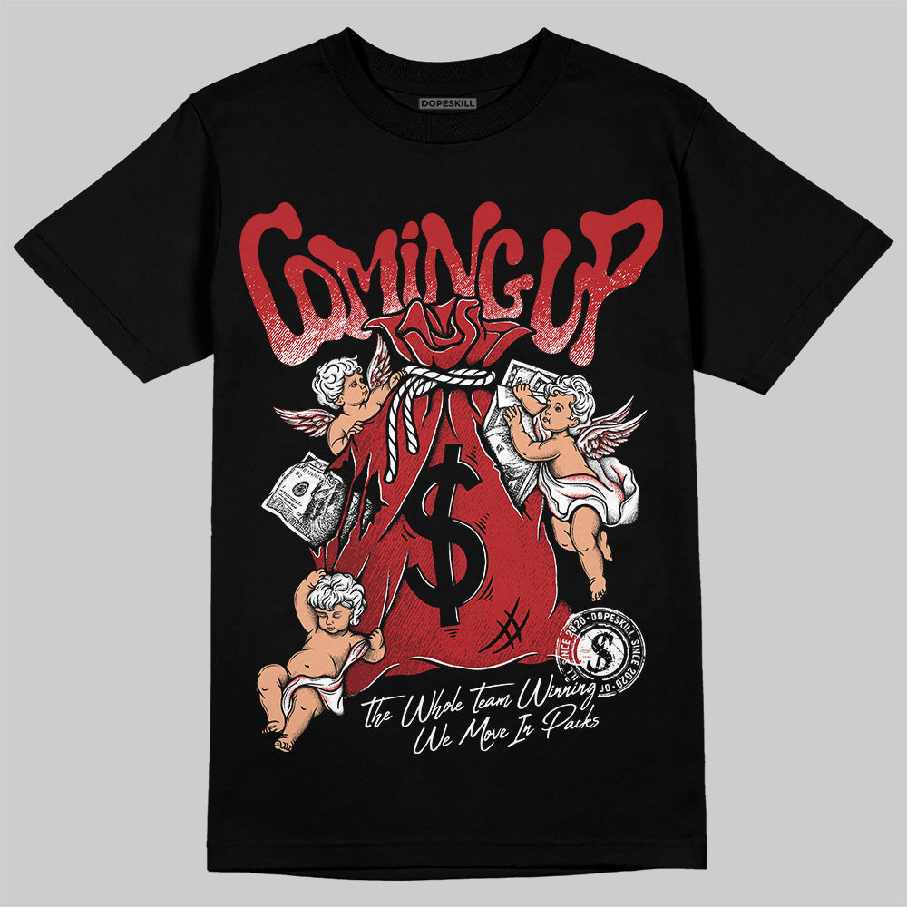 Flu Game 12s DopeSkill T-Shirt Money Bag Coming Up Graphic