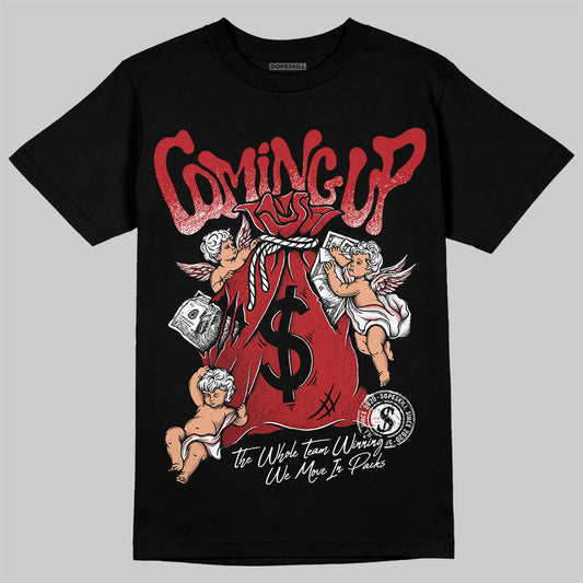 Flu Game 12s DopeSkill T-Shirt Money Bag Coming Up Graphic