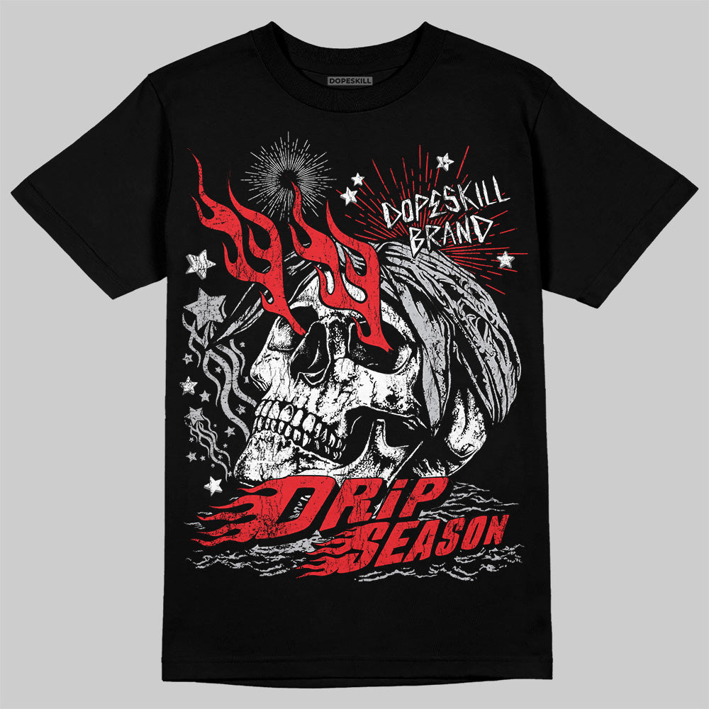 Grey Collection DopeSkill T-Shirt Drip Season Graphic