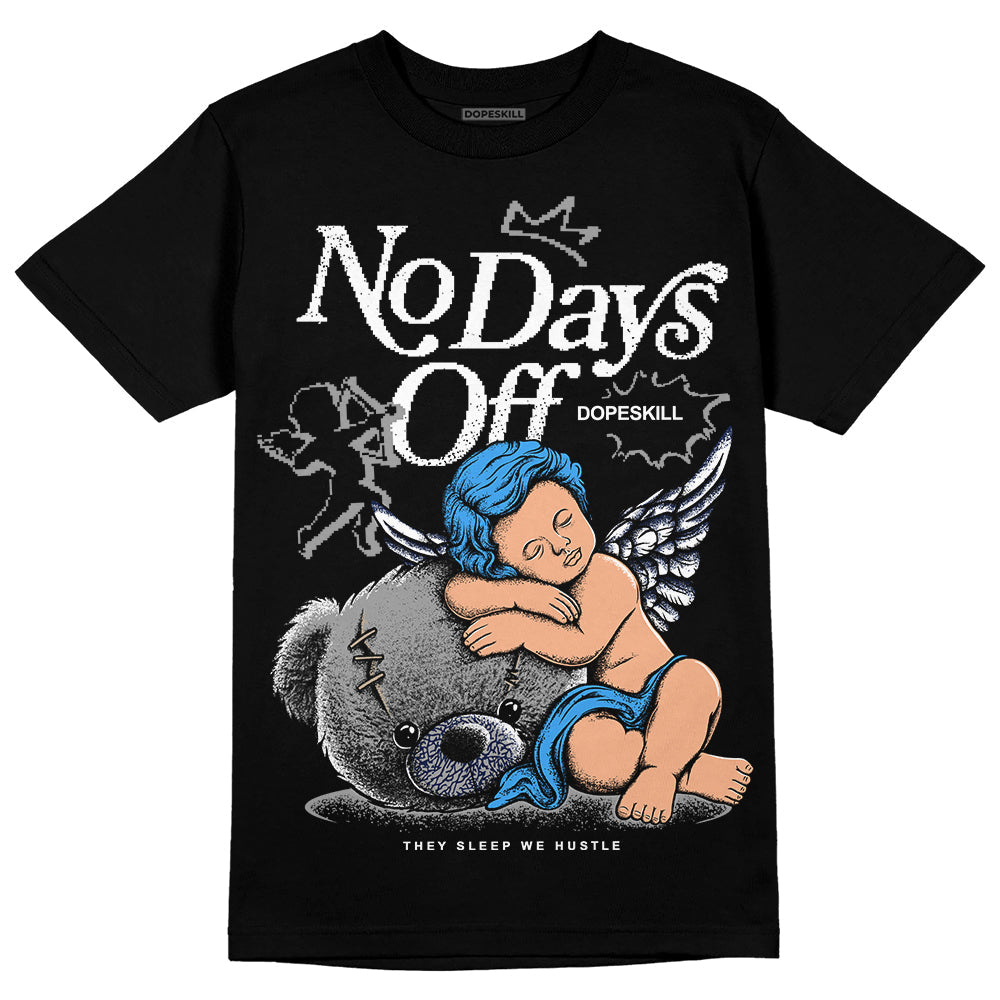 AJ Spizike White Obsidian DopeSkill T-Shirt New No Days Off Graphic