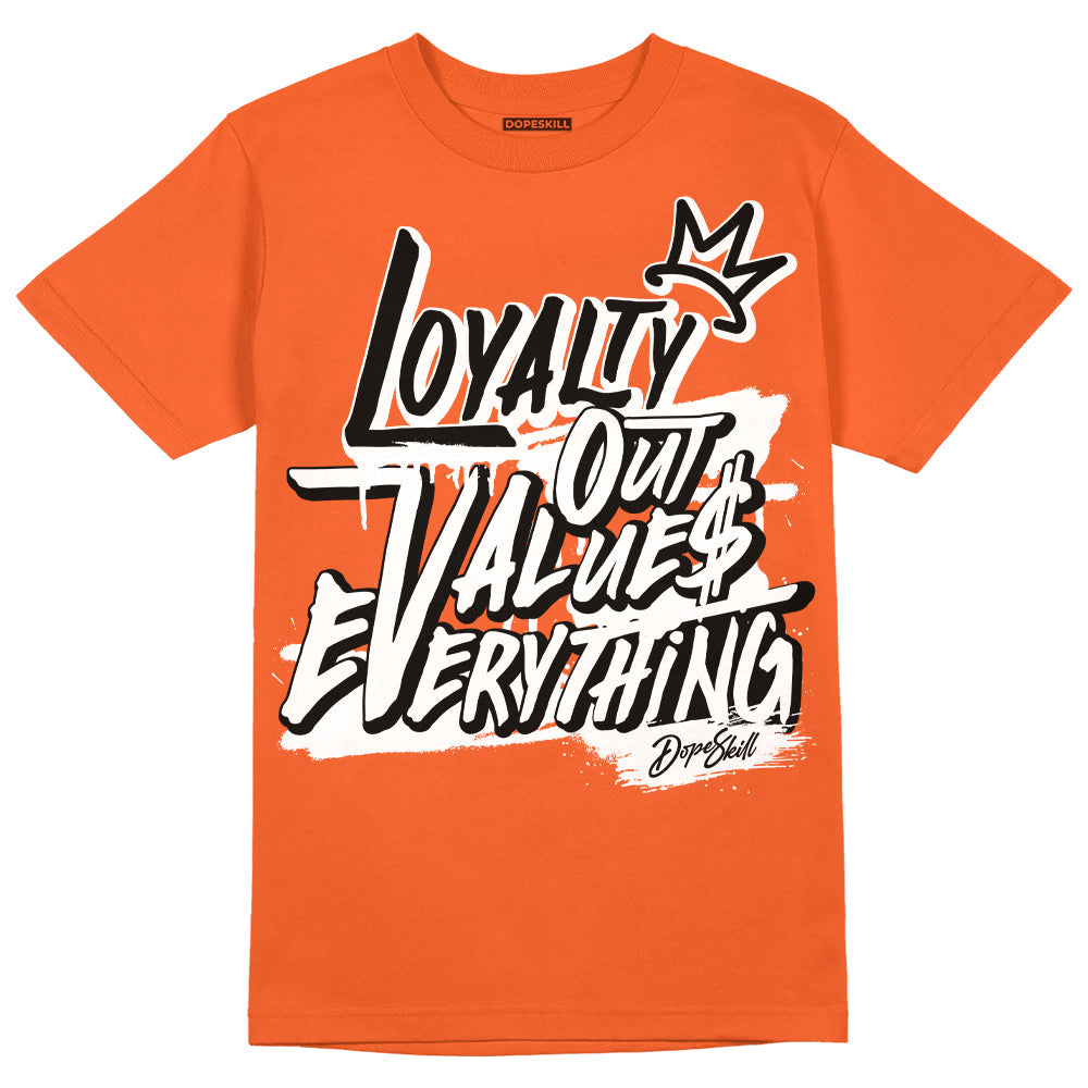 Georgia Peach 3s DopeSkill Orange T-shirt LOVE Graphic