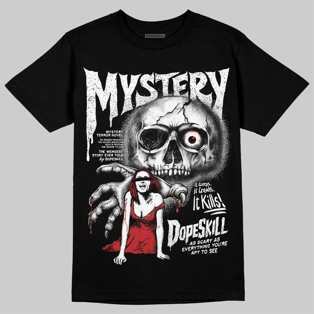 Bred Velvet 11s DopeSkill T-Shirt Mystery Ghostly Grasp Graphic