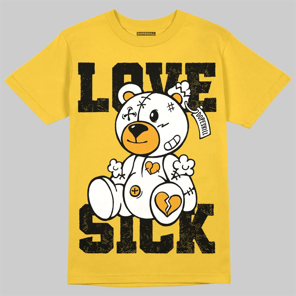 Yellow Collection DopeSkill T-Shirt Love Sick Graphic