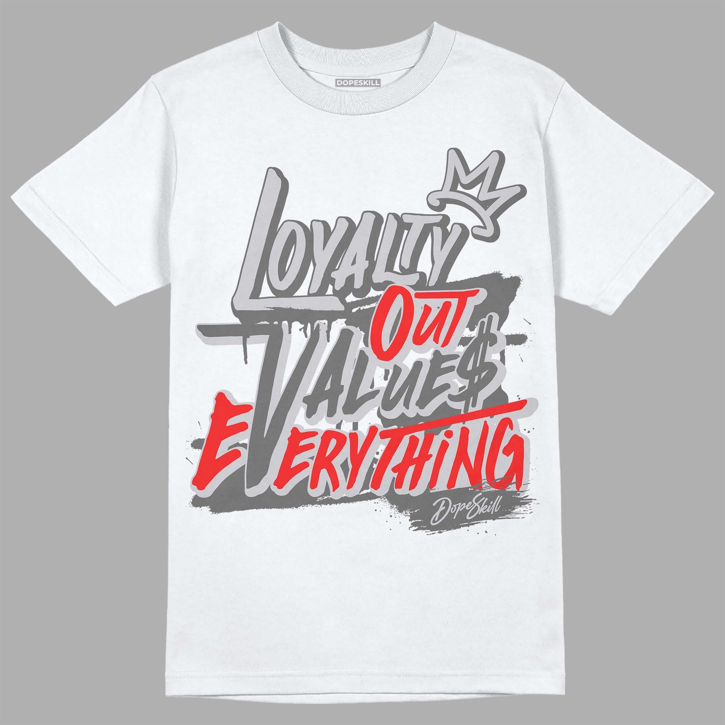 Grey Collection DopeSkill T-Shirt LOVE Graphic