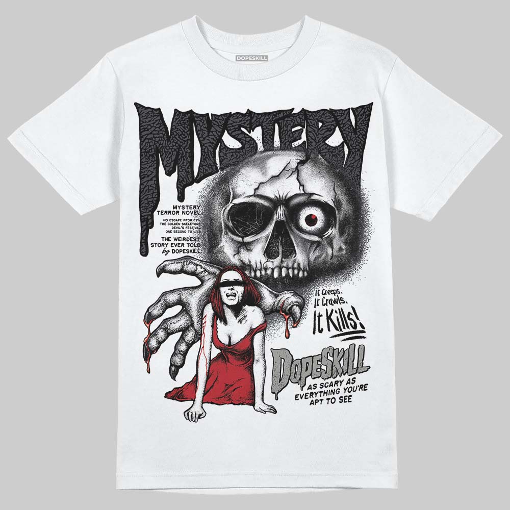 Black Cat 3s DopeSkill T-Shirt Mystery Ghostly Grasp Graphic