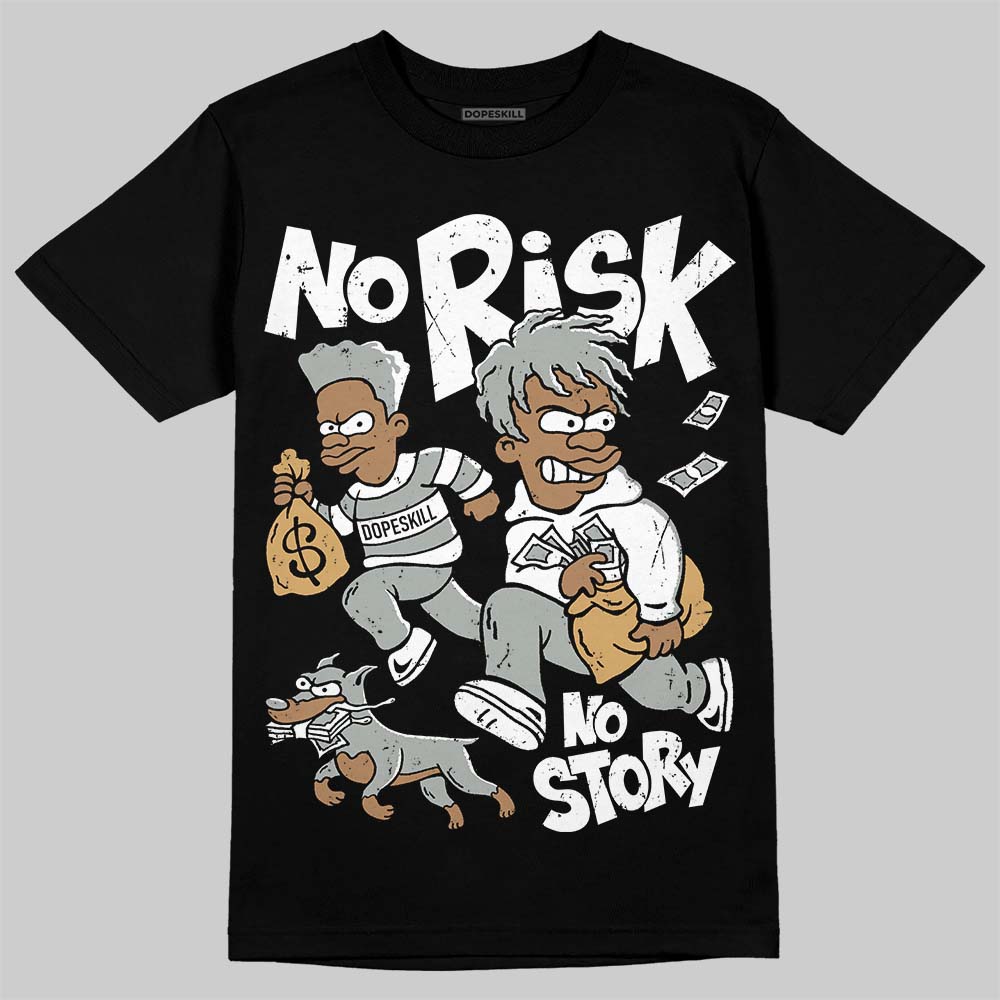 1906R ‚ÄòWhite Gold‚Äô DopeSkill T-Shirt No Risk No Story Graphic