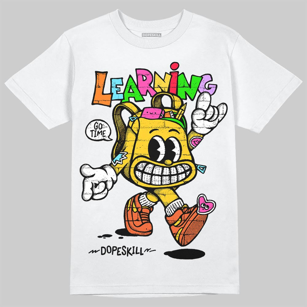 Yellow Collection DopeSkill T-Shirt Learning Graphic