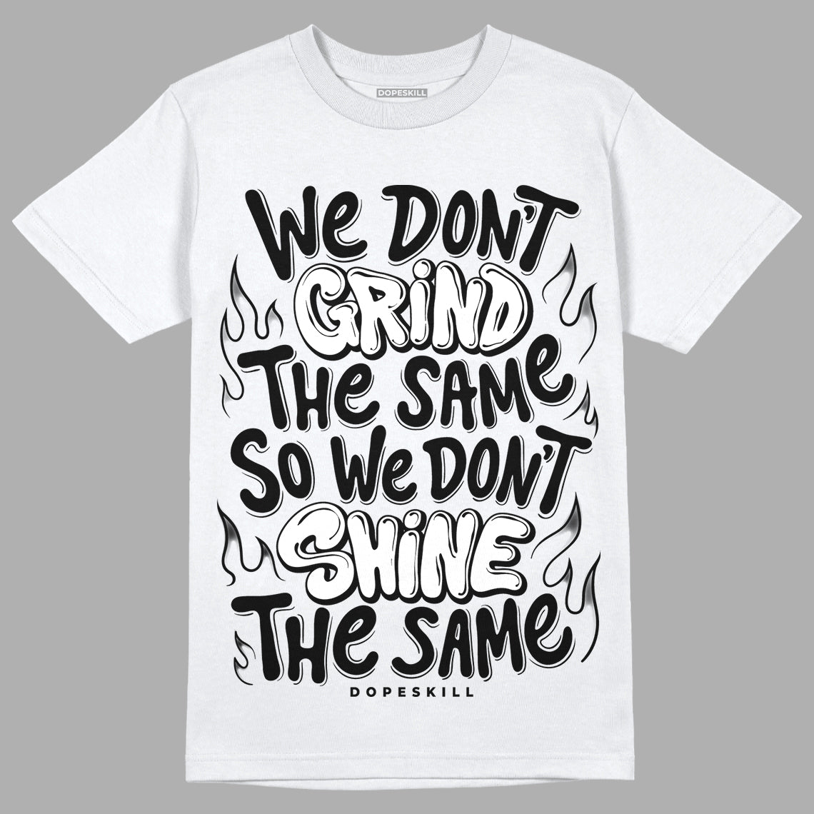 Dunk Low Panda White Black DopeSkill T-Shirt Grind Shine Graphic