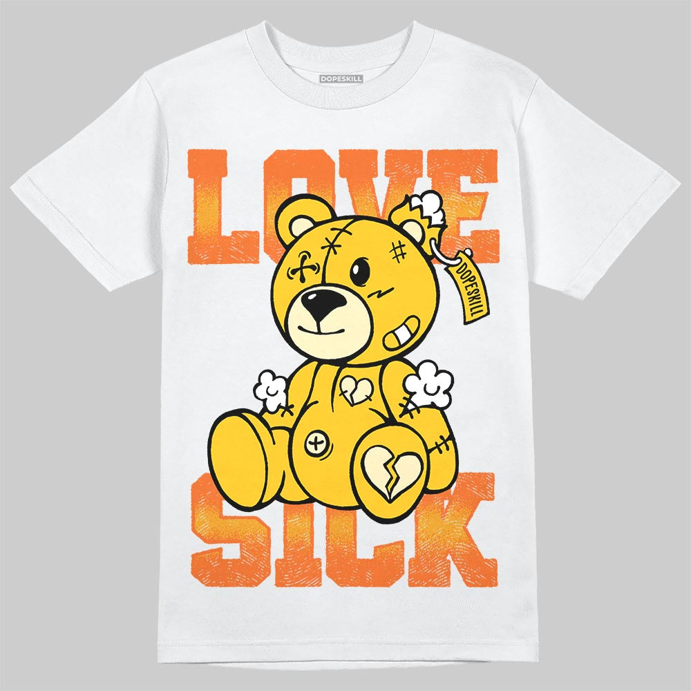 Yellow Collection DopeSkill T-Shirt Love Sick Graphic