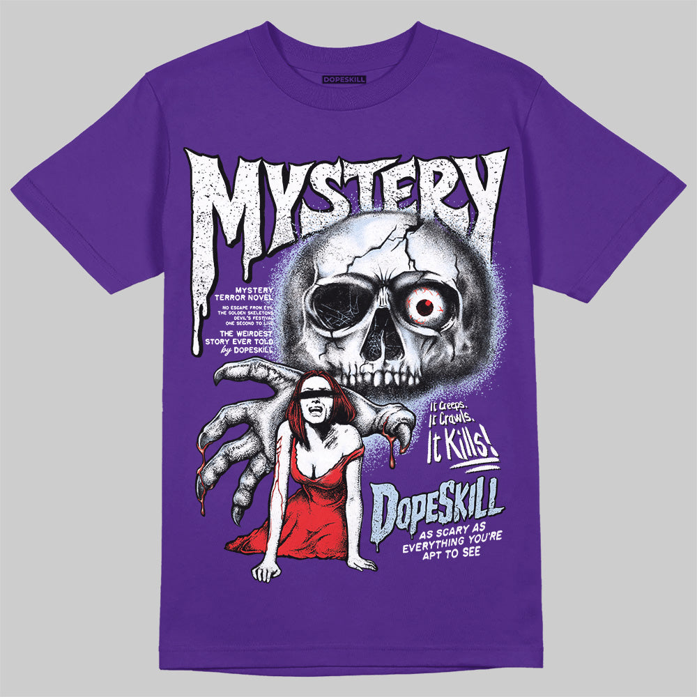 Grape 5s DopeSkill T-Shirt Mystery Ghostly Grasp Graphic