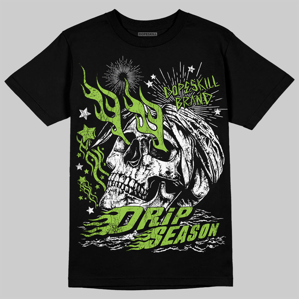 Neon Green Collection DopeSkill T-Shirt Drip Season Graphic
