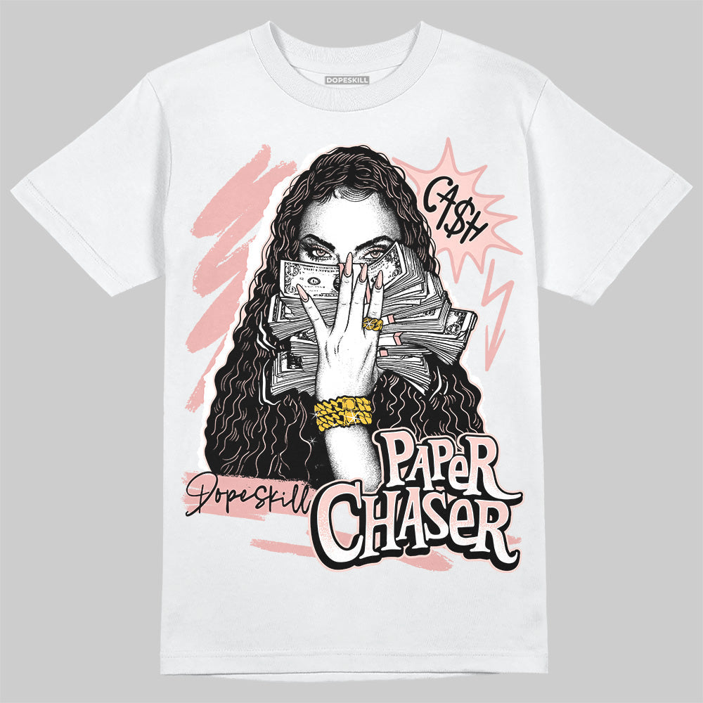 Leather Curb Glitter Pale Pink DopeSkill T-Shirt NPC Graphic