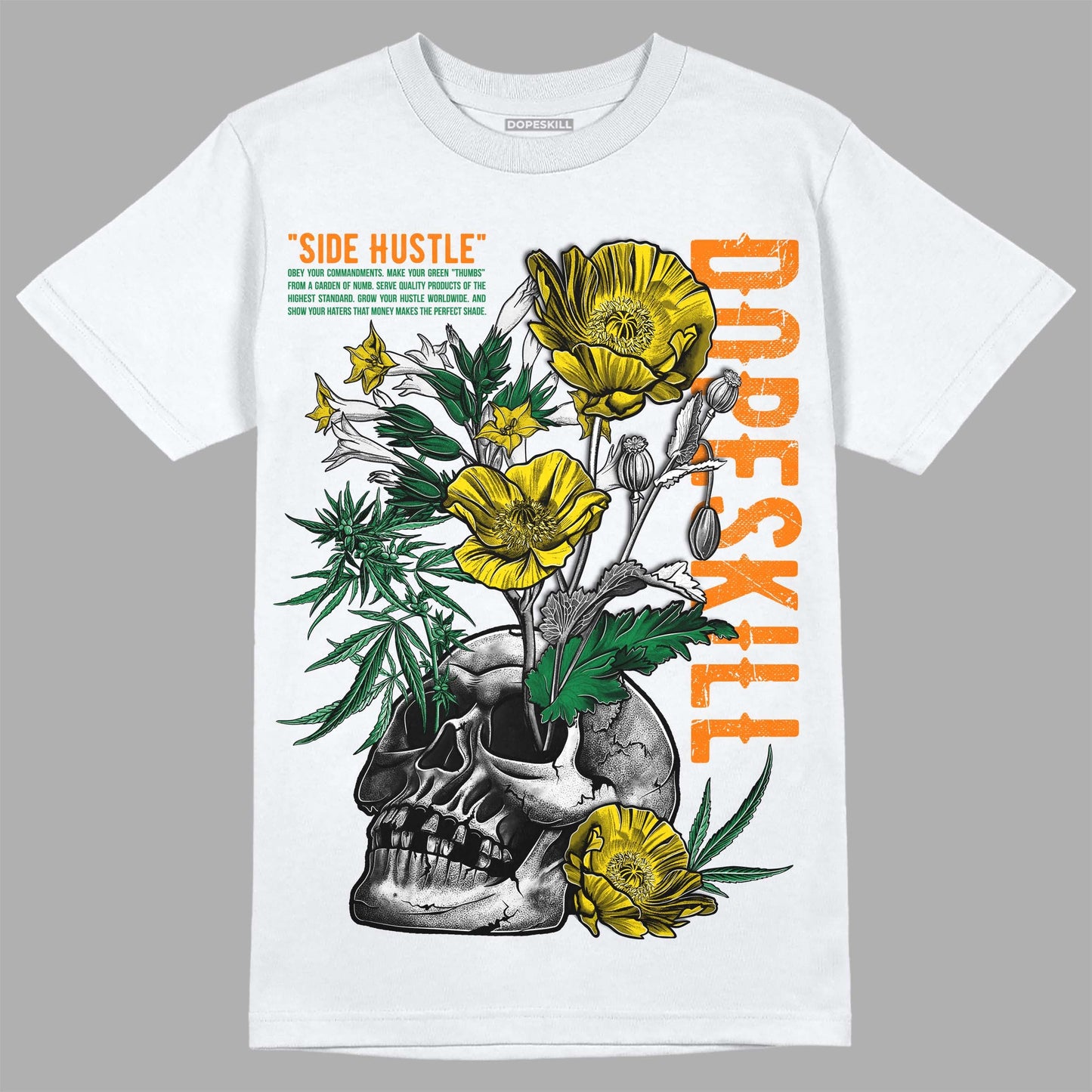 Dunk Low Reverse Brazil DopeSkill T-Shirt Side Hustle Graphic